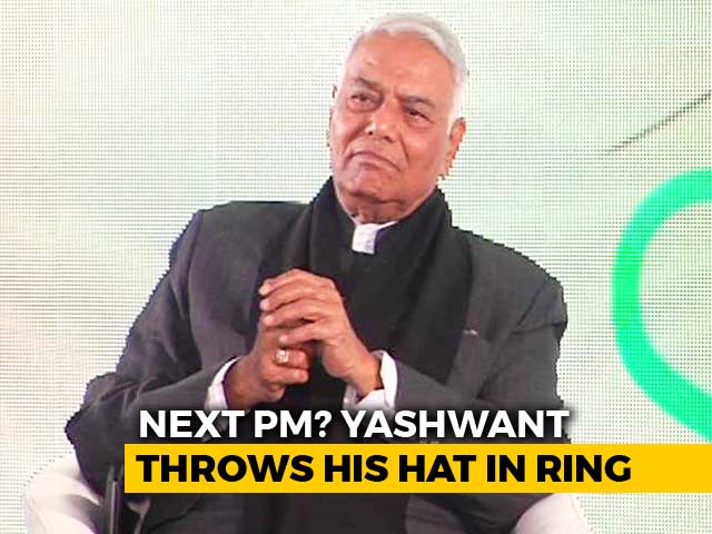 "Me," Says Yashwant Sinha On Next Prime Minister. He Explains