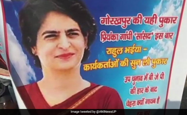 "Gorakhpur <i>Ki Pukar</i>...": Party Workers Ask Priyanka Gandhi To Fight Polls