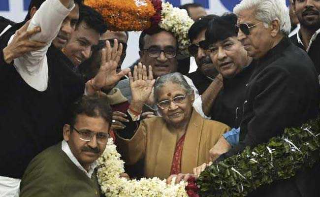 Sheila Dikshit Cites Rajiv Gandhi, Says "No Talk Of Alliance With AAP"