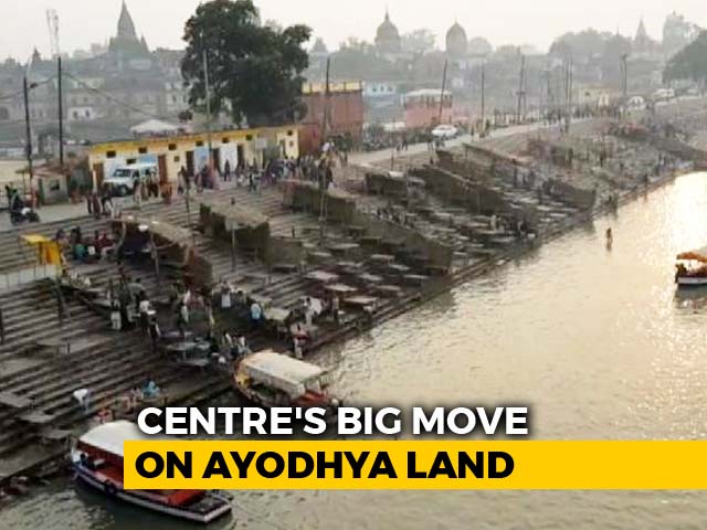 Centre's Request To Top Court Over Ayodhya Land That Is Not Under Dispute
