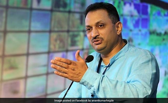 "Treason": Karnataka BJP MP Anant Hegde Hits Out At Bureaucrat Who Quit