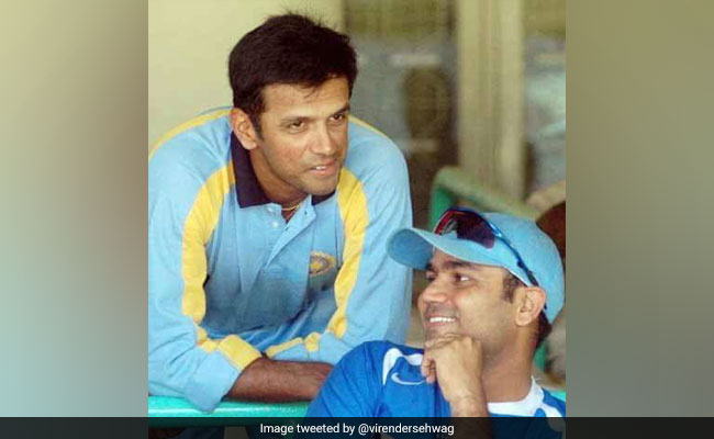 Virender Sehwag's Birthday Tweet For Rahul 'The Wall' Dravid Is A Sixer