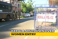 Protester Dies After Clashes Over Sabarimala, Shutdown In Kerala Today Protester Dies After Clashes Over Sabarimala, Shutdown In Kerala Today