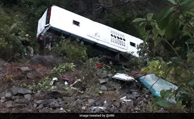 26 Injured After Tourist Bus Skids Off Road In Himachal Pradesh