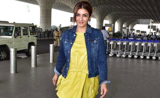 How To Get Raveena Tandon’s Yellow And Denim Look In 5 Pieces