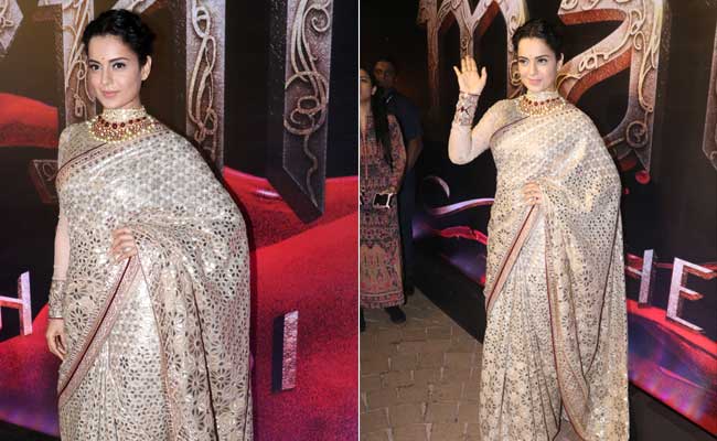 Slay Ethnic Looks In A Gorgeous <i>Saree</i>, Like Kangana Ranaut
