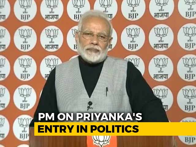 What PM Modi Said About BJP "Family" On Day Congress Got Another Gandhi