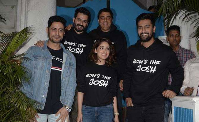 As <I>Uri</I> Burns Up The Box Office, Vicky Kaushal And Yami Gautam Celebrate Success With Star-Studded Party