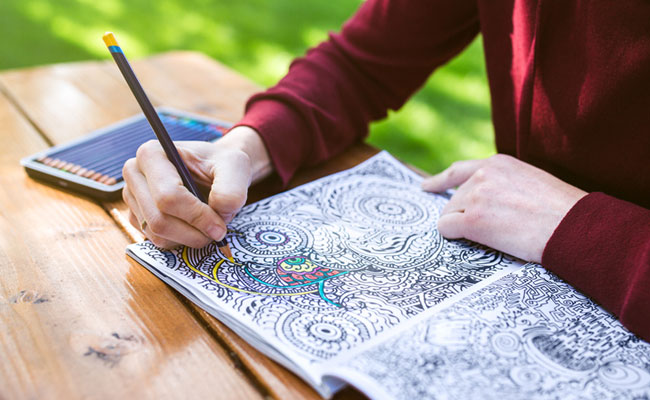 5 Adult Colouring Books For A Peaceful, Stress Free Mind