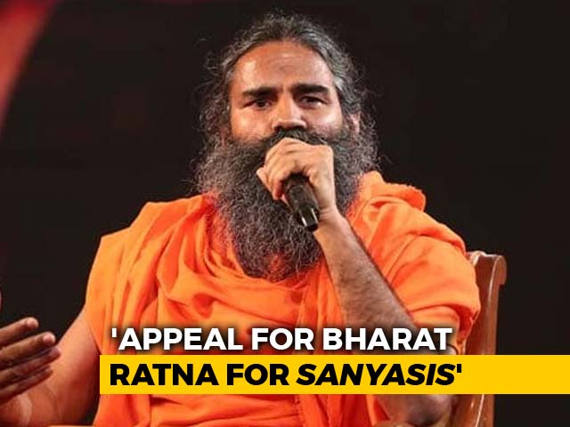 On Bharat Ratna, Ramdev Cites Concerns About A 'Deprived Group'