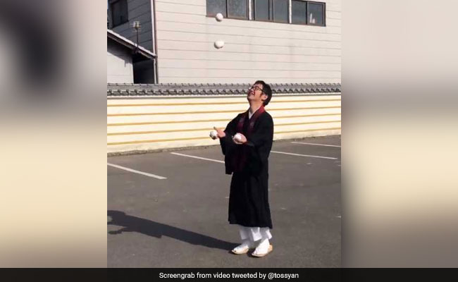 Why Japanese Monks Are Sharing Videos Of Things They Can Do In Traditional Robes