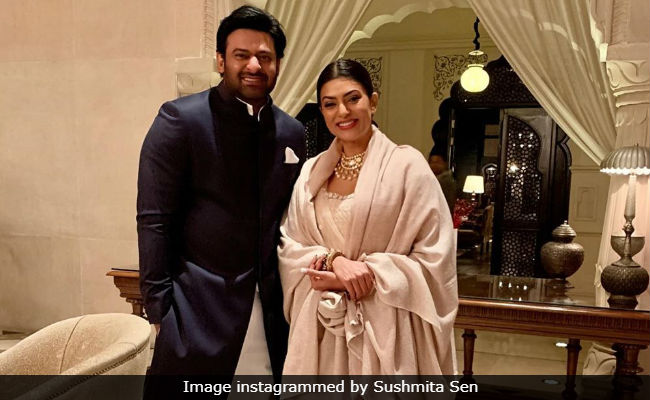 Sushmita Sen Shares Pics From SS Rajamouli's Son's Wedding Starring Prabhas And Rohman Shawl