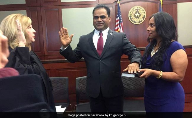 Indian-American Sworn In As Fort Bend County Judge In Texas