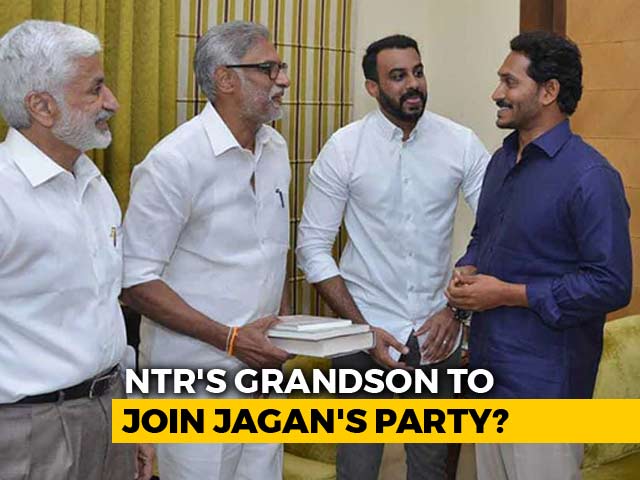 NTR's Grandson, Whose Mother Is With BJP, All Set To Join Jagan Reddy's Party