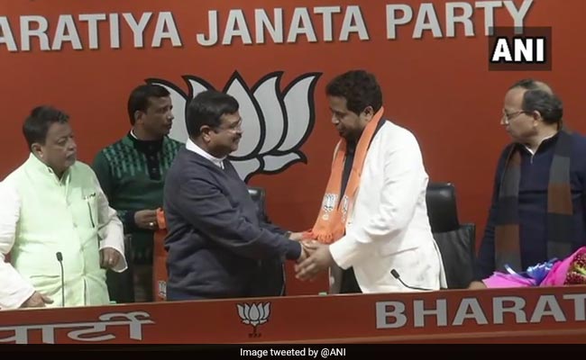 BJP Launches Bengal Offensive By Luring Trinamool Lawmaker Saumitra Khan