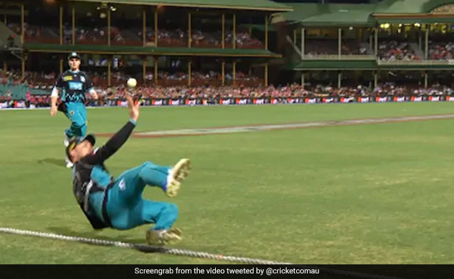 ब्रैंडन मैक्कुलम की शानदार फिल्डिंग पर सोशल मीडिया पर शुरू हुई बहस, देखें VIDEO