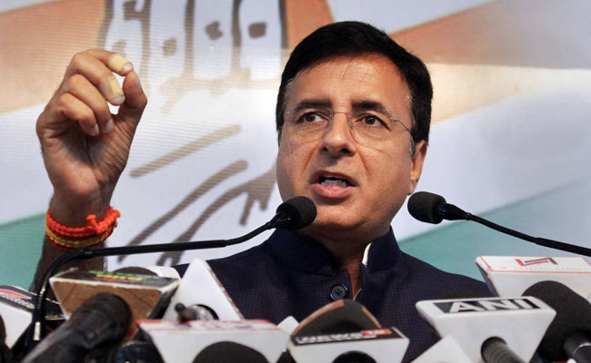 PM's Remark Proved To Be A <i>"Jumlon Ki Dukaan"</i>: Randeep Surjewala