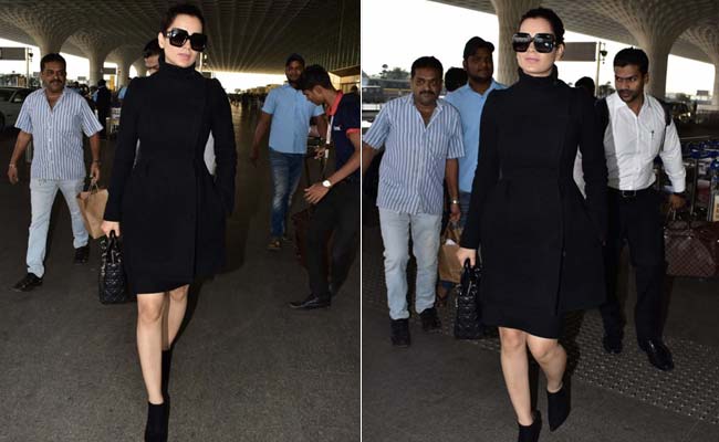 Decoding Kangana Ranaut's Fabulous All-Black Look