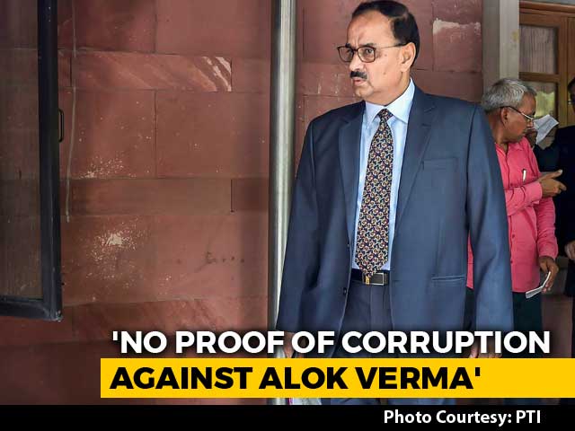 No Proof Of Corruption Against Alok Verma: Ex-Top Court Judge Who Monitored Probe