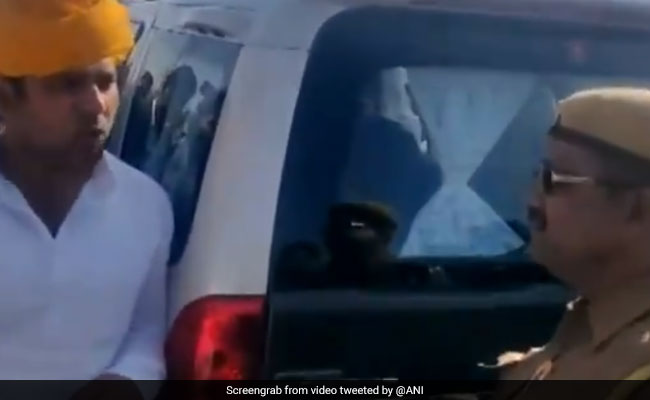 Watch What This Rajasthan Minister Did After He Heard Cop Extorts Money