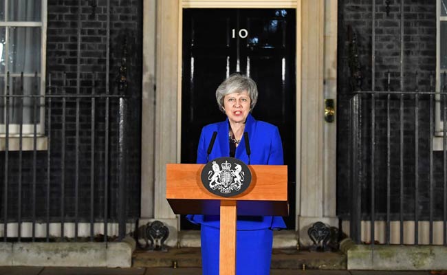 British PM Theresa May Says Impossible To Rule Out No-Deal Brexit