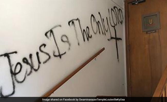 In New "Hate Crime" Incident, Hindu Temple Vandalised In US' Kentucky