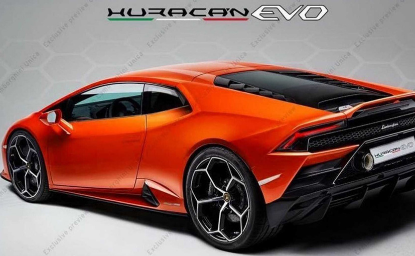 2020 Lamborghini Huracan Evo Teased