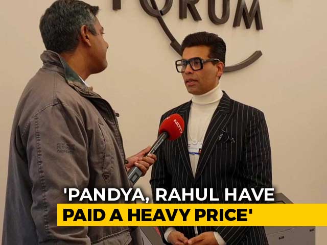 "Take Complete Responsibility": Karan Johar On Hardik Pandya-KL Rahul Row