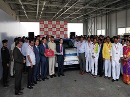 Kia Motors Hands Over Soul EV To Andhra Pradesh Government Kia Motors Hands Over Soul EV To Andhra Pradesh Government