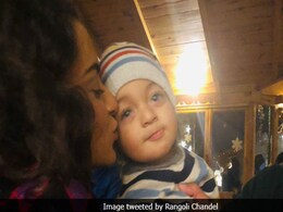 Kangana Ranaut And Her Nephew Prithvi Raj Are 'Inseparable,' Per Rangoli Chandel Kangana Ranaut And Her Nephew Prithvi Raj Are 'Inseparable,' Per Rangoli Chandel