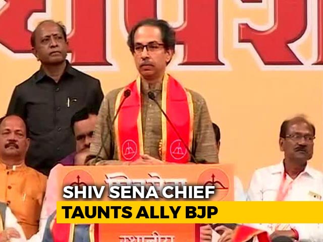 "Is Ram Temple Also A Jumla For You?" Shiv Sena Targets BJP