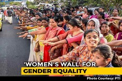 Lakhs Of Women To Form 620 Km Long 'Women's Wall' In Kerala Today Lakhs Of Women To Form 620 Km Long 'Women's Wall' In Kerala Today