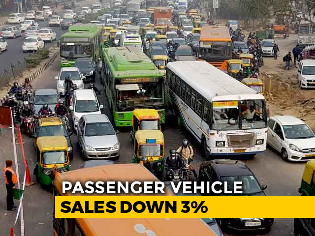 Passenger Vehicle Sales Drop 3% In December: Dealers' Body