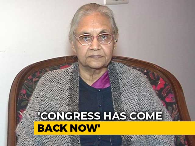 "AAP Only Repeating What We Said": Sheila Dikshit Rules Out Tie-Up