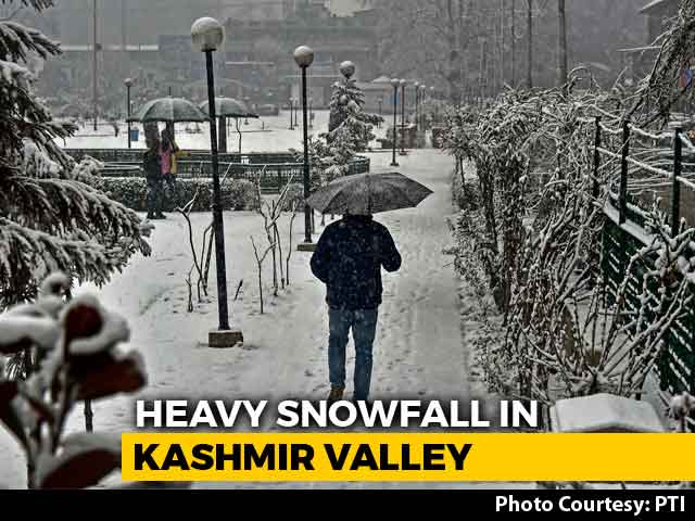 Heaviest Snowfall Brings Kashmir To Standstill, Power Cuts In Most Parts