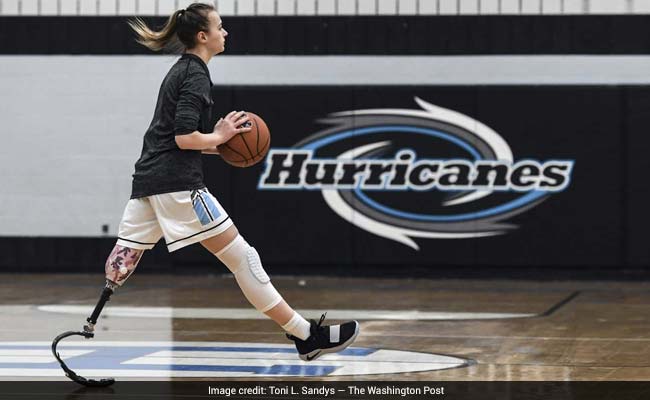 She Had Her Leg Amputated By Age 3. Now She Plays Varsity Basketball