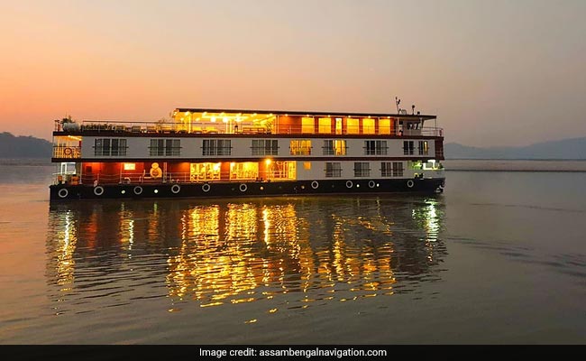 Sneek Peak: Luxury Cruise Ship On The Brahmaputra River