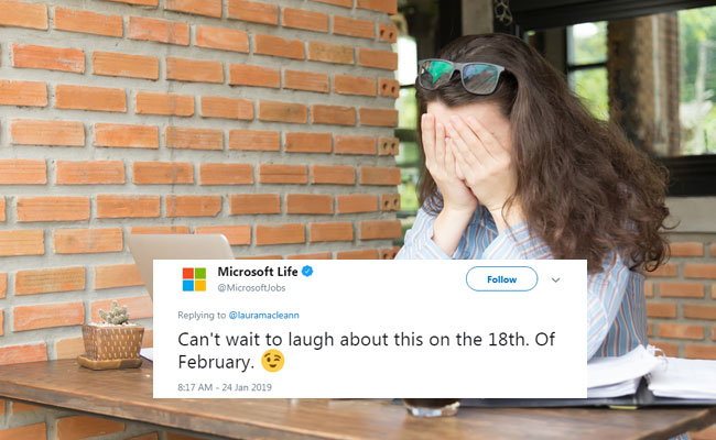 Student Shows Up For Microsoft Job Interview One Month Early, Goes Viral