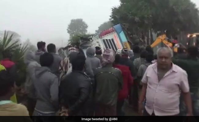 2 Dead, 37 Injured As Bus Overturns In Odisha