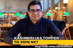 IAS Topper Shah Faesal Resigns, Says "Kashmiri Lives Matter" In Tweet IAS Topper Shah Faesal Resigns, Says "Kashmiri Lives Matter" In Tweet