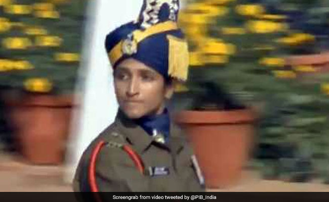 Lt Bhavana Kasturi Becomes 1st Woman To Lead All-Men Contingent At Rajpath