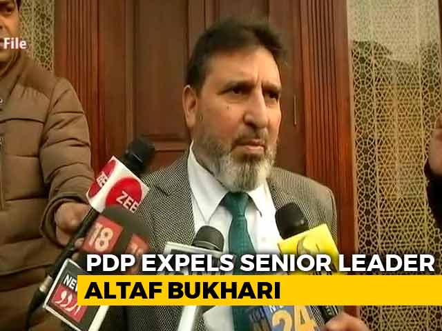 PDP Expels Altaf Bukhari For Anti-Party Activities