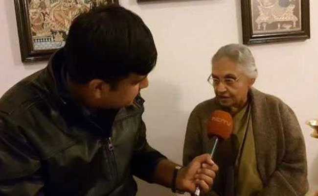 NDTV Exclusive : शीला दीक्षित ने कहा- थोड़ा वक्त दीजिए, फिर देखिएगा कि मेरी उम्र मेरे रास्ते में आती है या नहीं