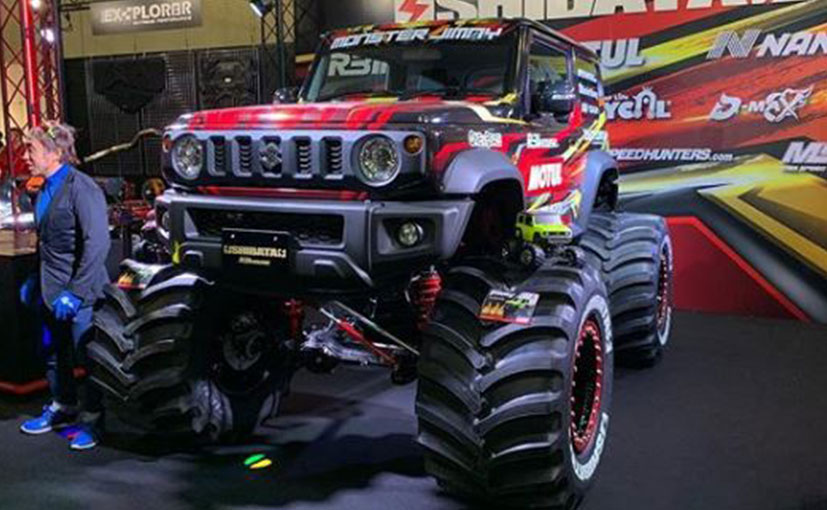 Suzuki Jimny Monster Truck Showcased At 2019 Tokyo Auto Salon