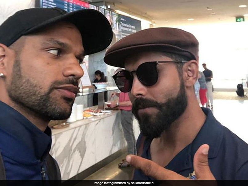 Yuvraj Singh Cant Stop Laughing At Shikhar Dhawans Picture With "Detective Jaddu"
