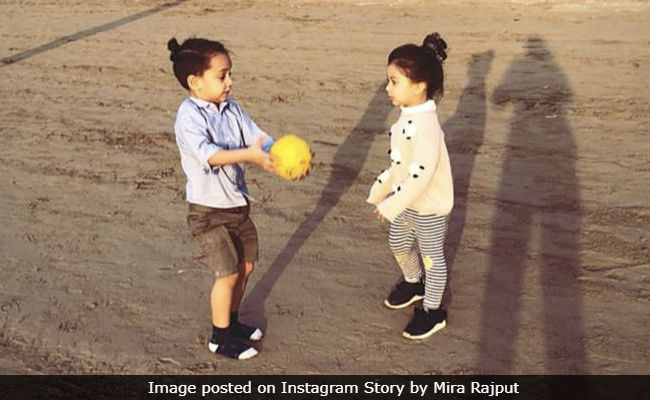 Mira Rajput Shares Pics Of Misha's Playdate With Abhishek Kapoor's Son Isana. So Cute