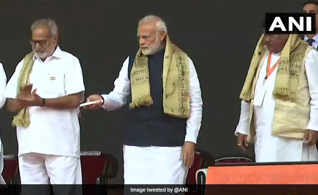 PM Modi Launches Projects Worth 4,500-Crore In Odisha As Polls Near