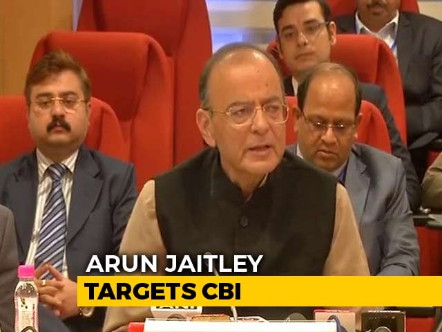 Arun Jaitley Rebukes CBI For Naming Top Banking Officials In FIR