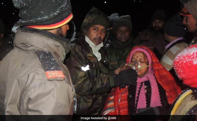 Over 150 Tourists Stuck In Sikkim Due To Heavy Snowfall Rescued By Army