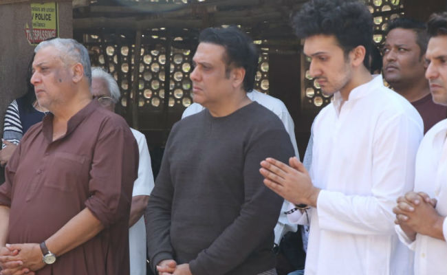 Govinda's Nephew Janmendra Ahuja Dies In Mumbai. Actor Attends Funeral With Son Yashvardan